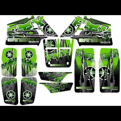 Наклейки на квадроцикл Yamaha YFZ 350 Banshee #545 FOX
