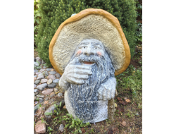 ГРИБ ПРЕДСКАЗАТЕЛЬ СЧАСТЬЯ - привлекает удачу и достаток в дом 63*48см  7кг   полистоун Россия 4376/016779**