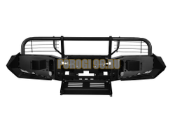 Передний силовой бампер серии Трофи на Toyota HILUX VII 2011-2014 (02.010.13)
