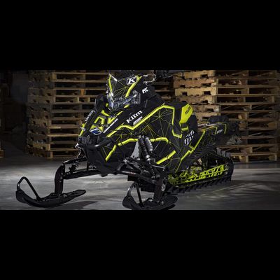 Наклейки на снегоход  Polaris Axys 2016 2017 2018 2019 #1491