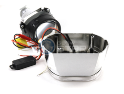 Бленда (маска) для линз 2.5 дюйма, F-Style с кольцом CREE (белый) 2 режима, 1шт