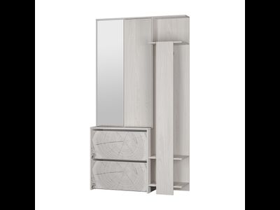 Прихожая Россо (1142*2083*358мм), ясень белый