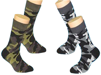 Носки махровые &quot;Камуфляж&quot; (119и)