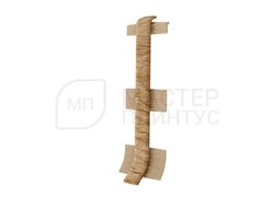 Соединитель для ПВХ плинтуса Vilo Linela 406 Дуб канберра