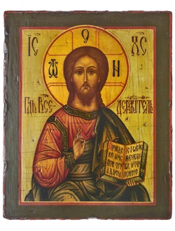Образ Господа Вседержителя (Спасителя).Рукописная икона.