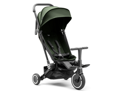 Трехколесный складной велосипед-коляска SmarTrike Traveler Forest Green