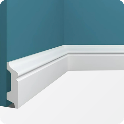 Плинтус напольный из дюрополимера Перфект P40