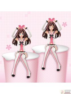Набор из двух фигурок Кизуне Ай (Kizuna Ai Noodle Stopper Figures)