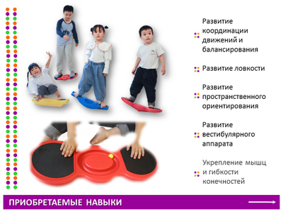 Балансир круговой с шариками