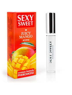 Парфюмированное средство для тела SEXY SWEET JUICY MANGO с феромонами 10 мл арт. LB-16123