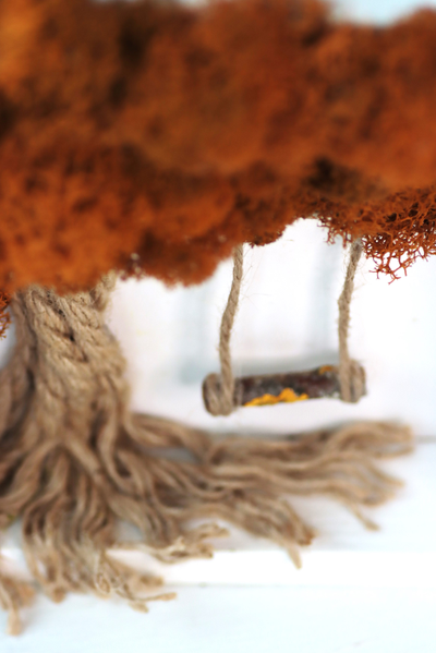 Новогодняя эко-картина № 1181