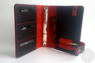 Мужской органайзер из натуральной кожи, кожаный ежедневник, ежедневник ручной работы, ежедневник спб