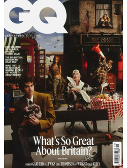 GQ British Magazine September 2025 Travis Kelce Cover, иностранные журналы, Intpressshop