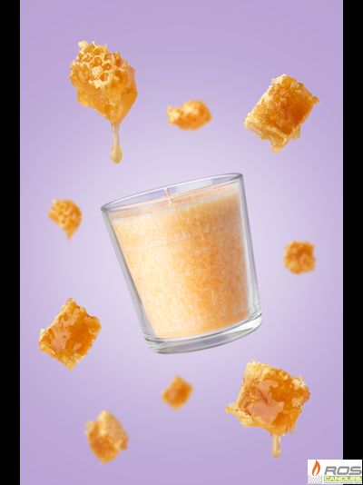 Ароматическая свеча с ароматом "Мёд"