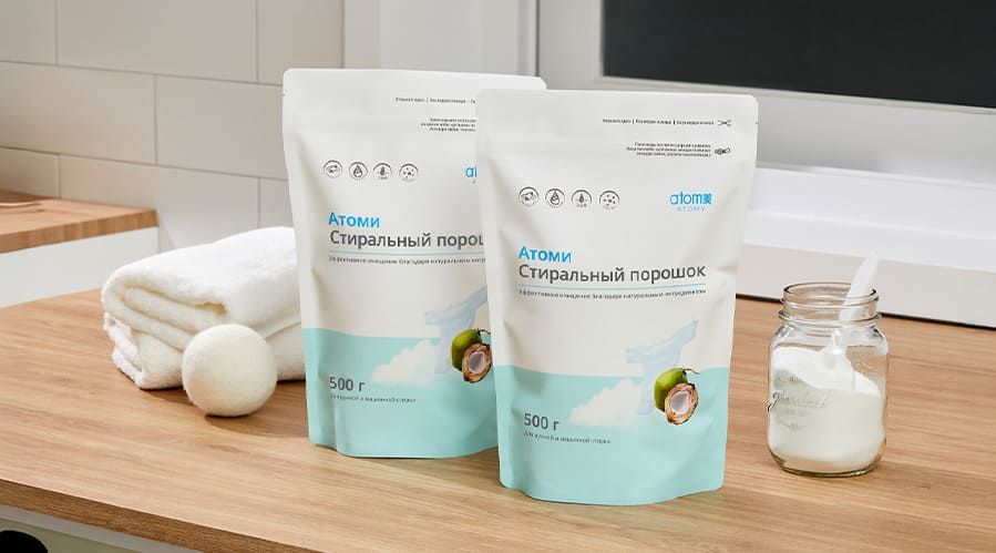 Атоми Стиральный порошок 0,5 кг