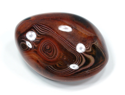 Сердолик, сардоникс, полировка, Индия (54*39*21 мм, 62 г) №26620