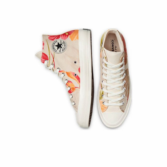 Кеды Converse Chuck Taylor 70 Tropical Shirt высокие с цветочками