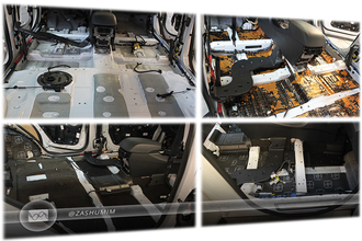 Шумоизоляция Citroen C4 Aircross / Ситроен С4 Аиркросс