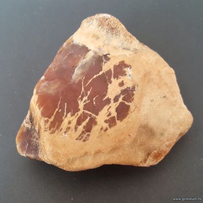 Симбирцит (Кальцит) — галтовка рекой