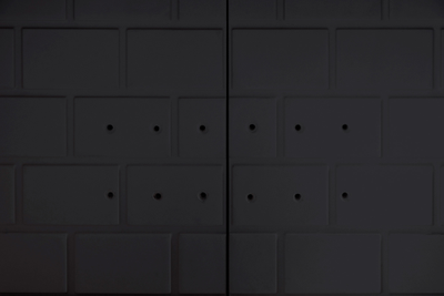 Каминная топка Дельта 800 RB два стекла правая принтинг черный шамот, Экокамин (Россия)