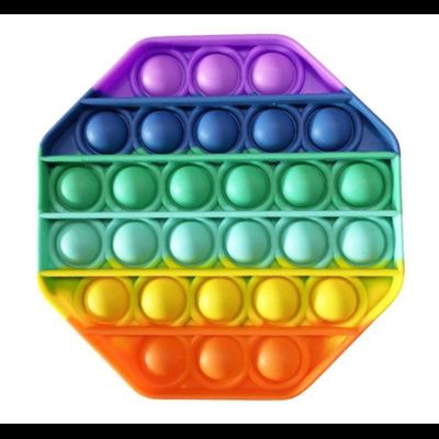 Pop it. Игрушка антистресс пупырка. Вечная пупырка. Восьмиугольник