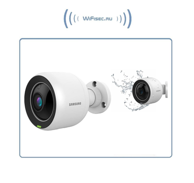 Samsung SmartCam, уличная IP WiFi/LAN видеокамера с DVR, Full HD 2 Mp