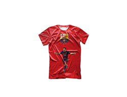 Футболка Лионель Месси, Lionel Messi с полной запечаткой №13