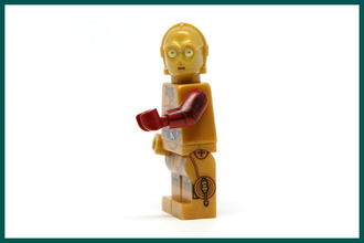 # 5002948 Минифигурка «Протокольный Дроид C–3PO» / “C–3PO” Minifigure (Polybag) (модификация 1)