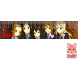 K-ON  линейка ламинированная в ассортименте