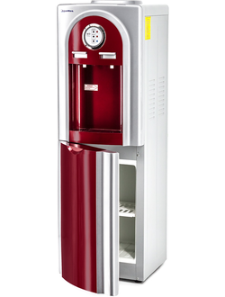 Кулер для воды Aqua Work 5-VB красный с нагревом и электронным охлаждением