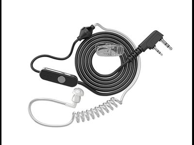 Гарнитура Kenwood EMC-5 Black скрытого ношения (с прозрачным звуководом)