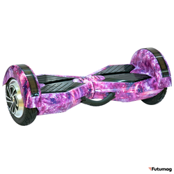 Гироскутер Smart Balance Transformer LED 8 дюймов Розовый космос