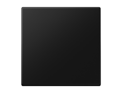 Клавиша 1-клавишного выключателя, матовая черная Jung LS990SWM