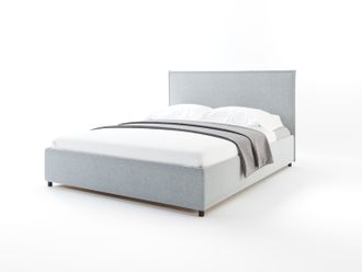 Кровать DreamLine Абрис с подъемным механизмом, Серый (рогожка)