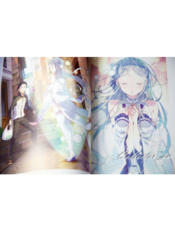 Оригинальный Арт Бук Re:Zero - Starting Life in Another World  Art Works Re:BOX (Рестарт: Жизнь в альтернативном мире с нуля)