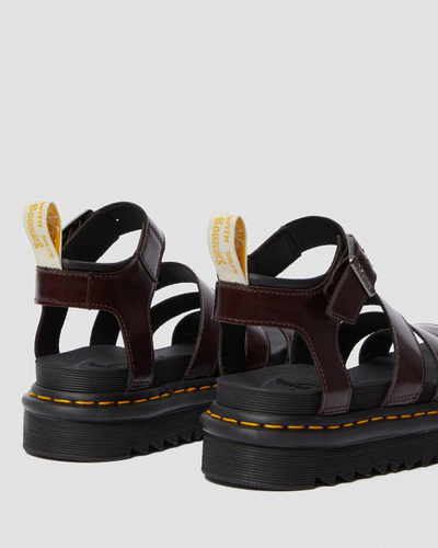 Сандалии Dr. Martens Vegan Blaire Cherry бордовые