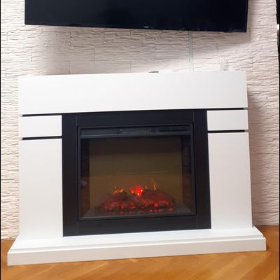 Электрокамин Лондон WT с очагом Sparta 25.5 LED