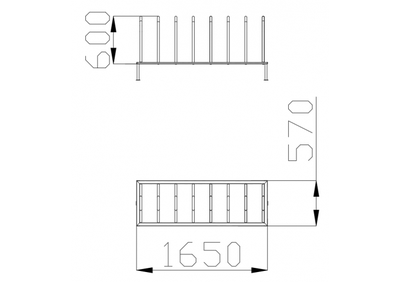 1439.2.7 Велопарковка простая (7 мест)
