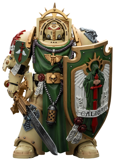 Рыцарь Крыла Смерти Темных Ангелов (Warhammer 40k) - КОЛЛЕКЦИОННАЯ ФИГУРКА 1/18 Dark Angels: Deathwing Knight 1 (JT02489) - JOYTOY