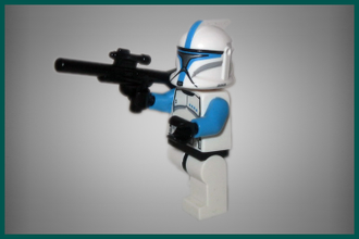 # 5001709 Минифигурка «Лейтенант Клонов» / “Clone Trooper Lieutenant” Minifigure (Polybag 2013)