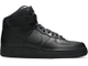 черные кроссовки Nike Air Force 1 High 07 Triple Black
