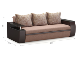 Диван-кровать Атика прямой. шагающий механизм