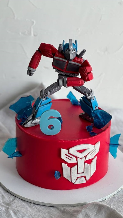 Торт оптимус прайм