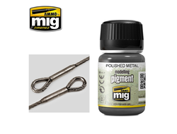 Ammo MIG: Пигмент "Polished Metal"