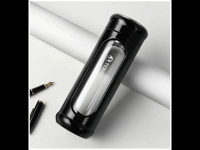 Термокружка Xiaomi Tomic Creative Plastic Cup 350 ml Black