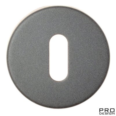 Накладка под ключ буратино на круглом основании Fratelli Cattini KEY-7 GA антрацит серый 2 шт.