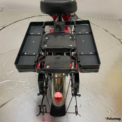 Электромопед GreenCamel Тайфун 17 (48V 12Ah 350W) быстросъем Красный