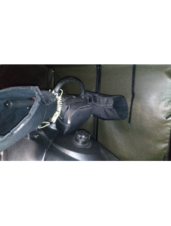 Сумка на снегоходе Polaris IQ 750