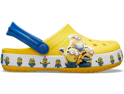 Crocs Kids Fun Lab Minions Clogs Детские желтые