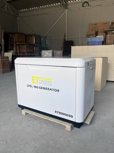 Газопоршневой генератор 8квт ET8000GSS